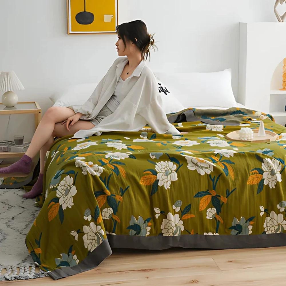Vintage Bloom Comfort Sofa Cover by Casa & Beyond