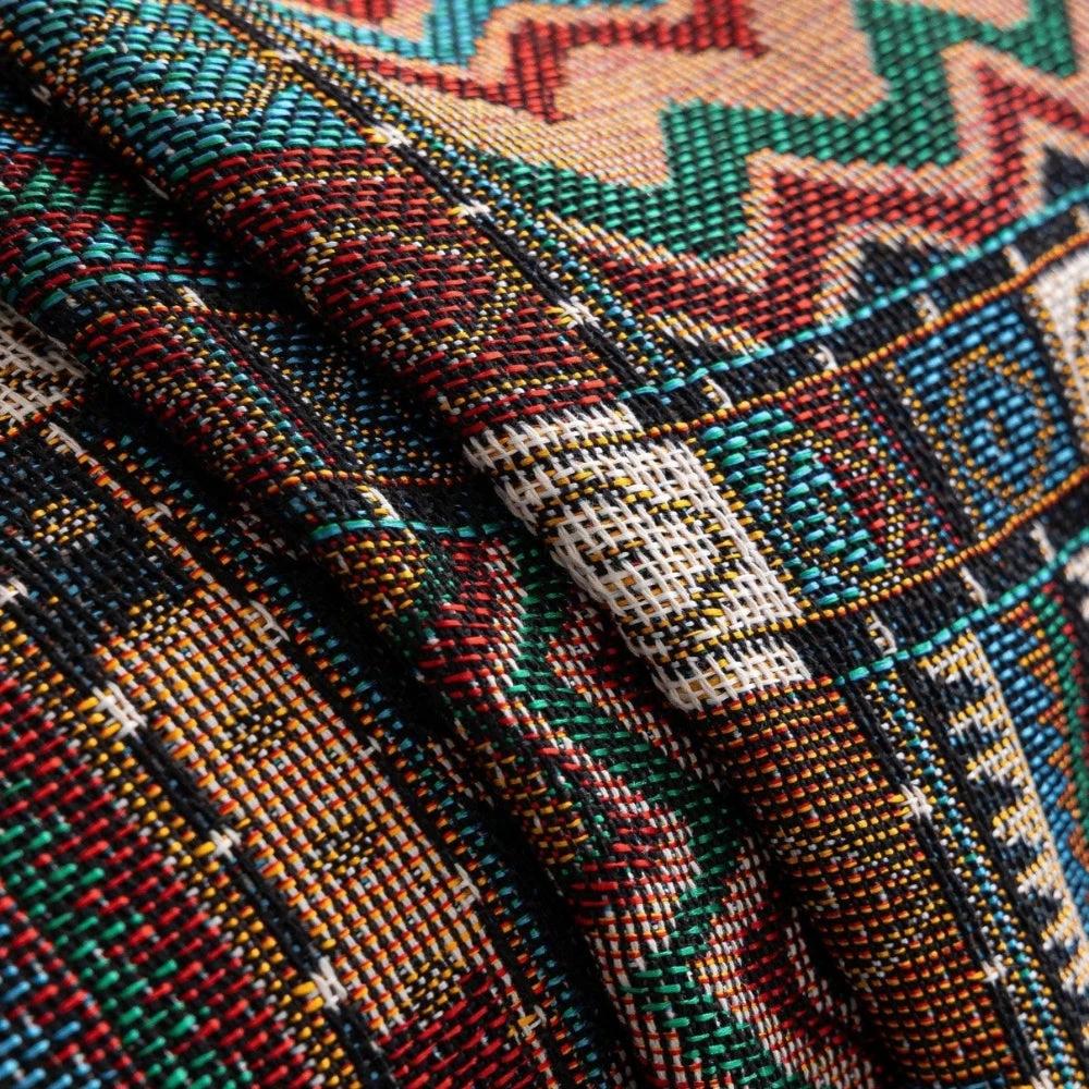 Aurora Stripes Boho Sofa Cover by Casa & Beyond