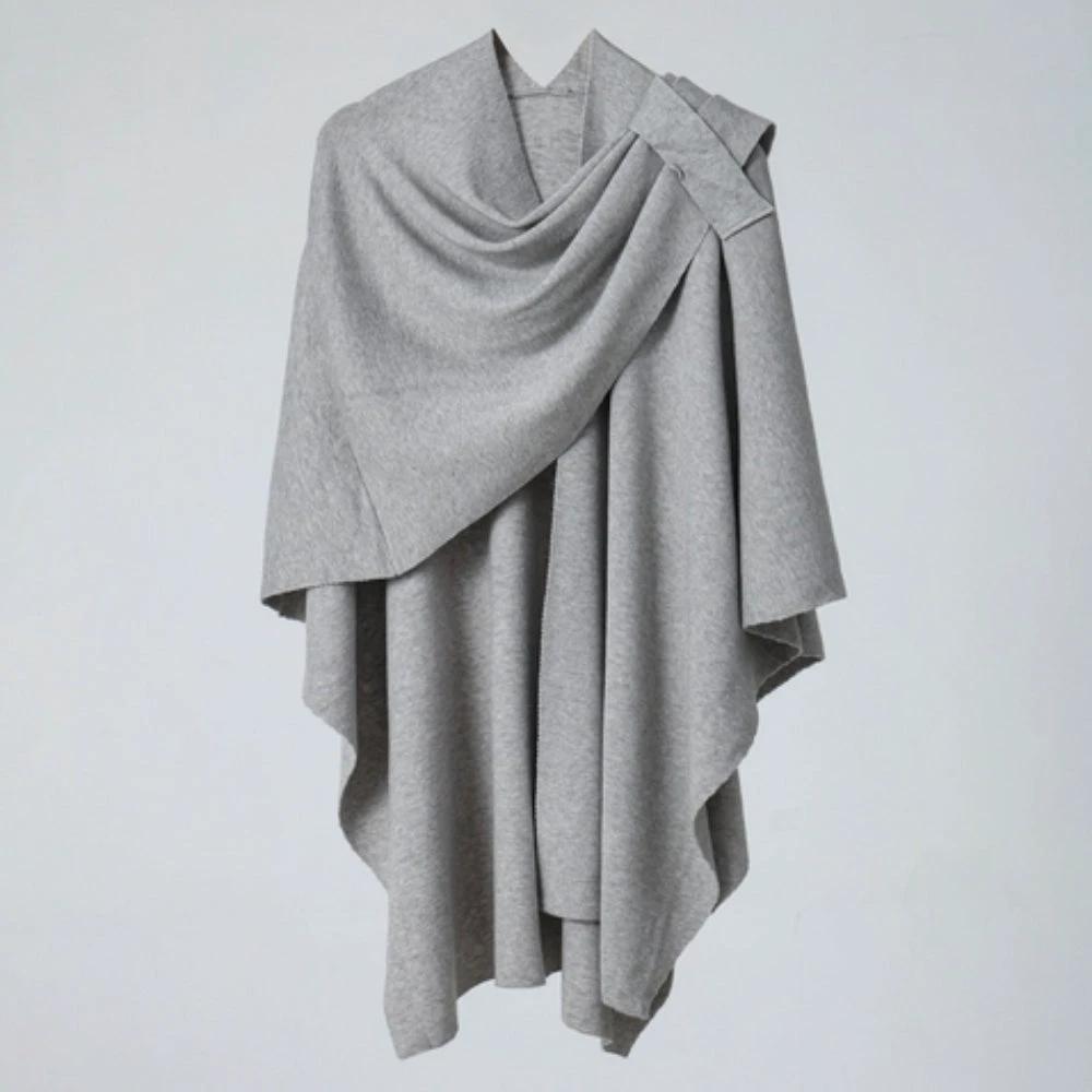 Virelli Poncho Lightweight Shawl Coat by Casa & Beyond