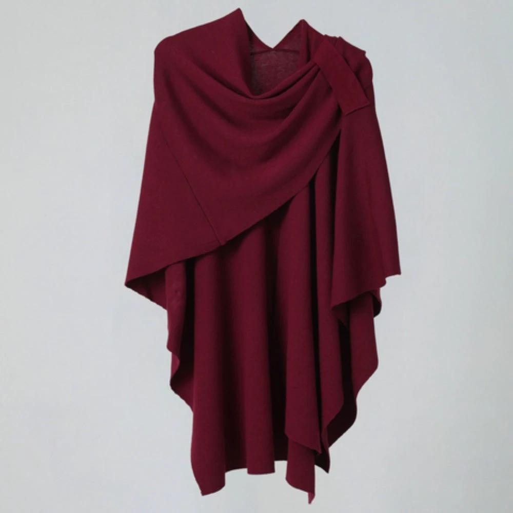 Virelli Poncho Lightweight Shawl Coat by Casa & Beyond
