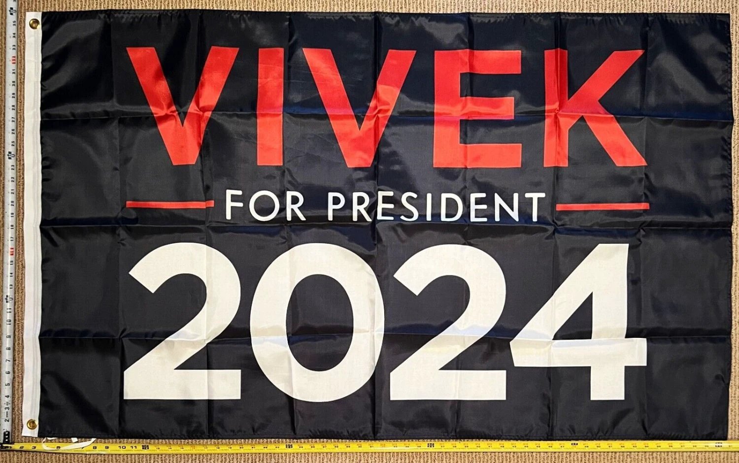 Vivek Ramaswamy Flag 2024 Blue Democrat Save America USA Sign 3x5' by flagsjustdoit