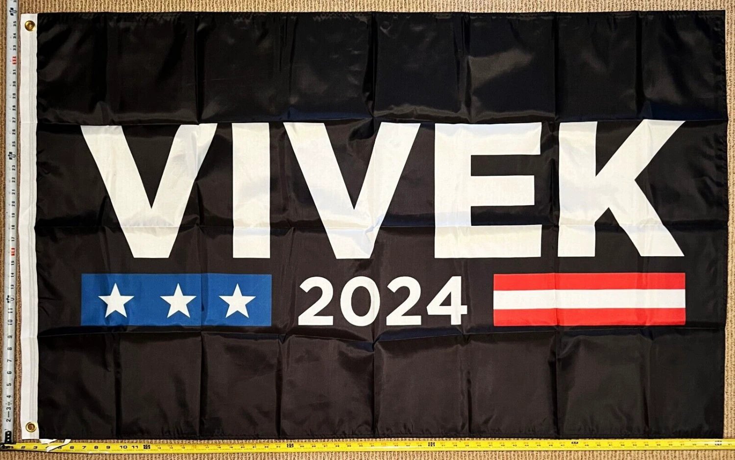 Vivek Ramaswamy Flag BMS 2024 Democrat Save America USA Sign 3x5' by flagsjustdoit