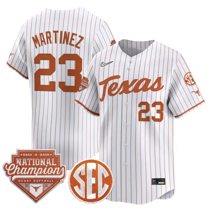 Viviana Martinez Jersey #23 Texas 2026 Back-To-Back World SeriesChampions by My Store