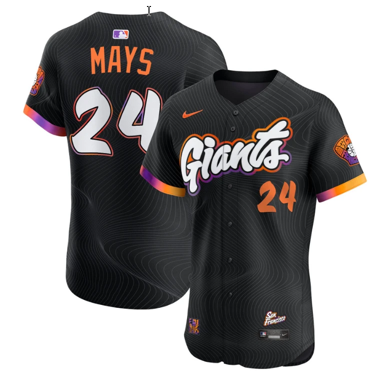 Willy Adames Jersey #2 San Francisco Giants 2025 City Connect Vapor Premier Elite Stitched by My Store