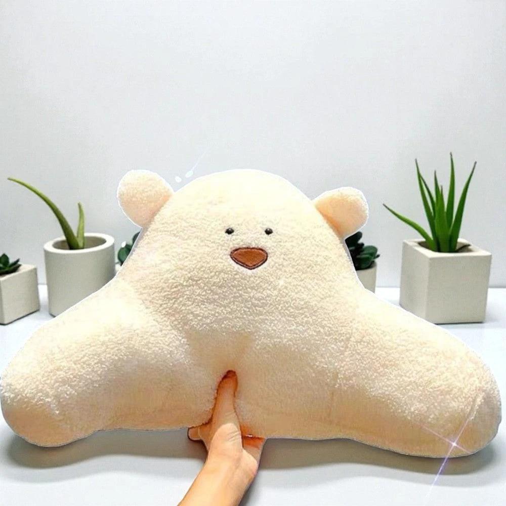 Teddy Shape Waist Backrest Cushion by Casa & Beyond