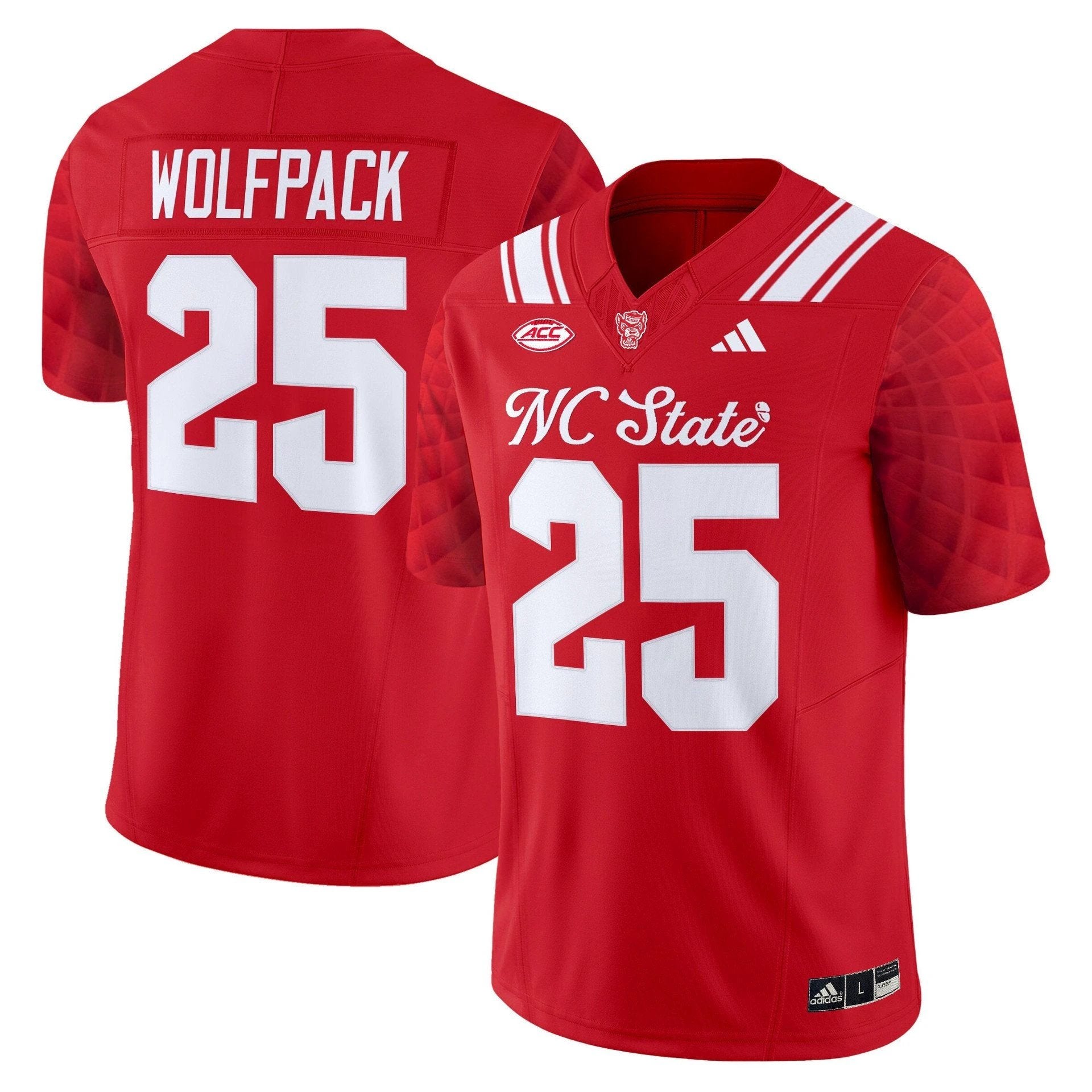 Wolfpack Jersey #25 NC State Wolfpack City of Oaks 2025 Limited Stitched by My Store NCAA Football Jerseys