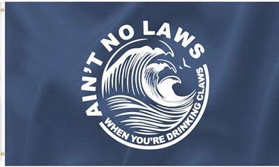White Claw Flag-No Law 3x5 ft Banner-White Claws Hard Seltzer Flag by flagsshop