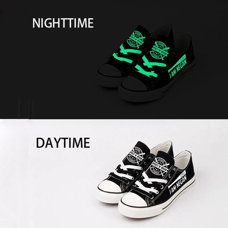 Walking Dead Low Top Canvas Sport Sneakers Shoes For Men Women Fans by Crocs