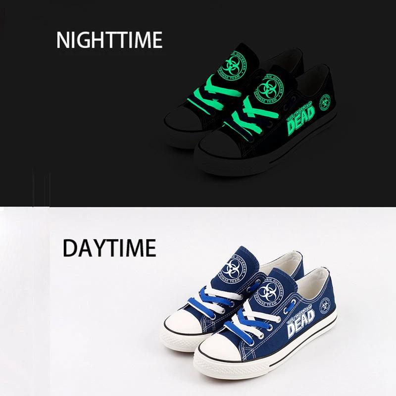 Walking Dead Low Top Canvas Sport Sneakers Shoes For Men Women Fans by Crocs