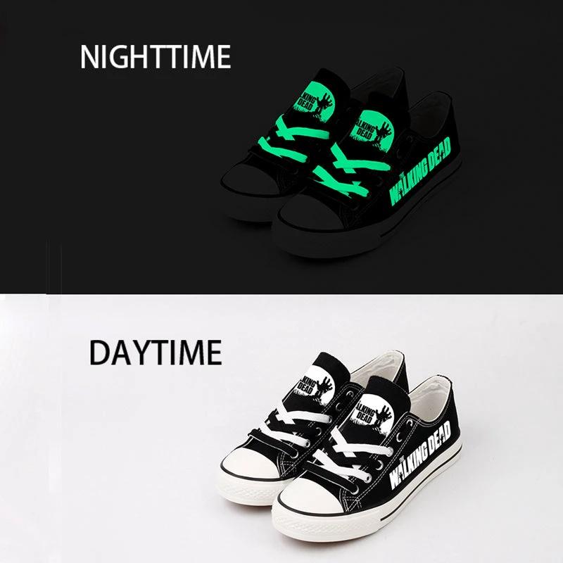 Walking Dead Low Top Canvas Sport Sneakers Shoes For Men Women Fans by Crocs