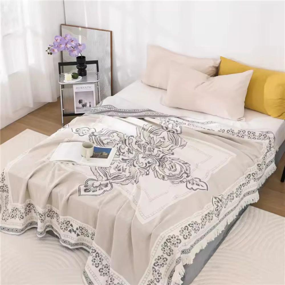 Wander Cotton Boho Mandala Blanket by Casa & Beyond