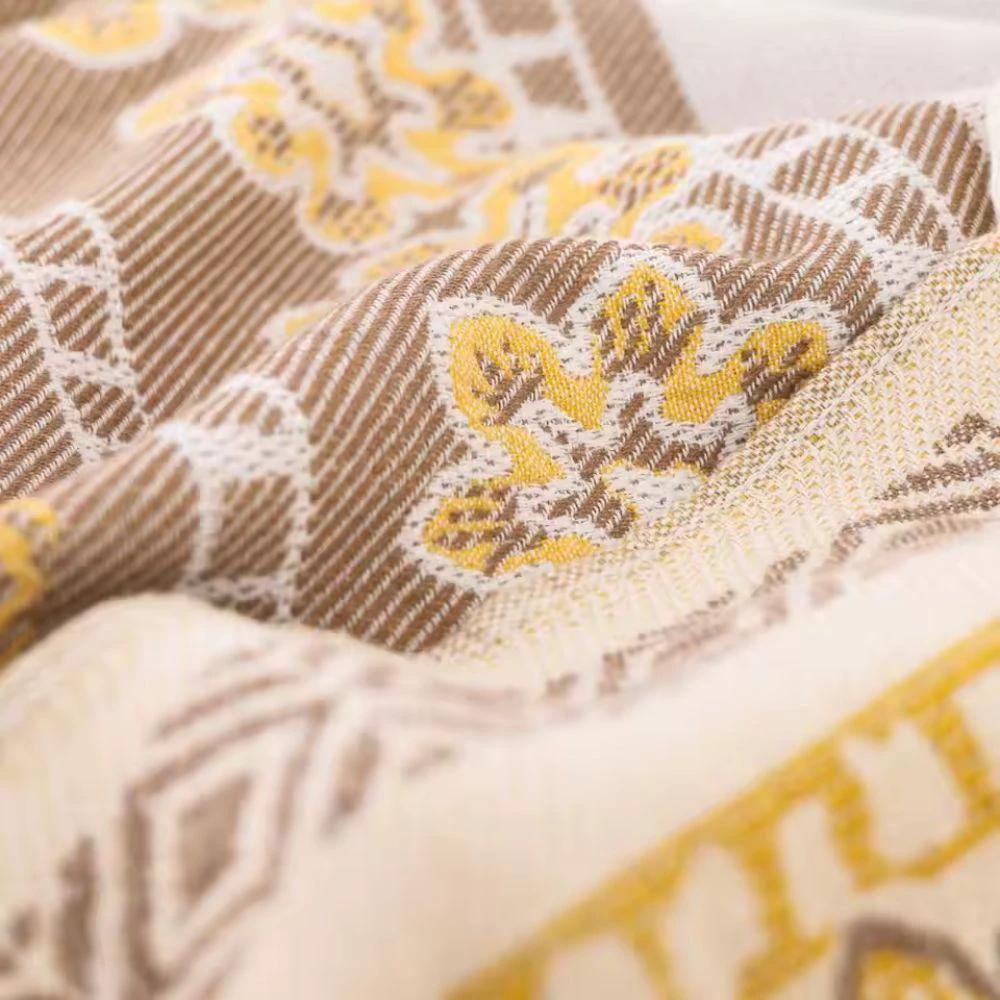 Wander Cotton Boho Mandala Blanket by Casa & Beyond