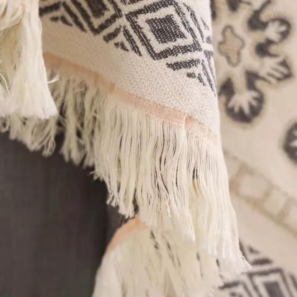Wander Cotton Boho Mandala Blanket by Casa & Beyond
