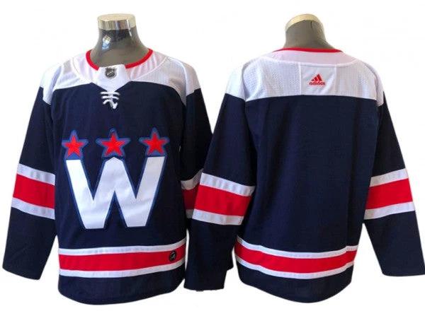 Washington Capitals Blank Navy Alternate Jersey by Hockey David