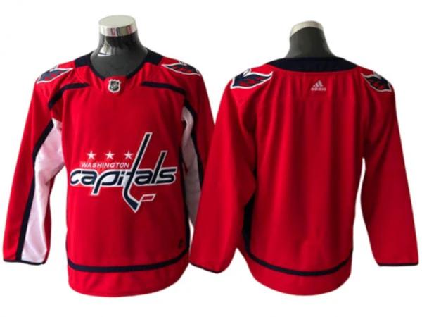 Washington Capitals Blank Red Home Jersey by Hockey David