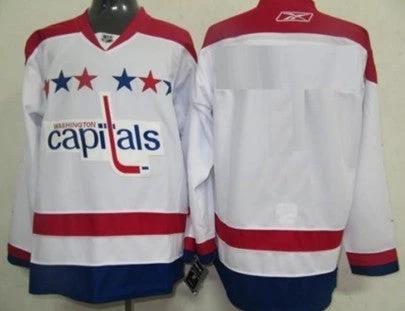 Washington Capitals Customized 2011 White Winter Classic Jersey by Hockey David