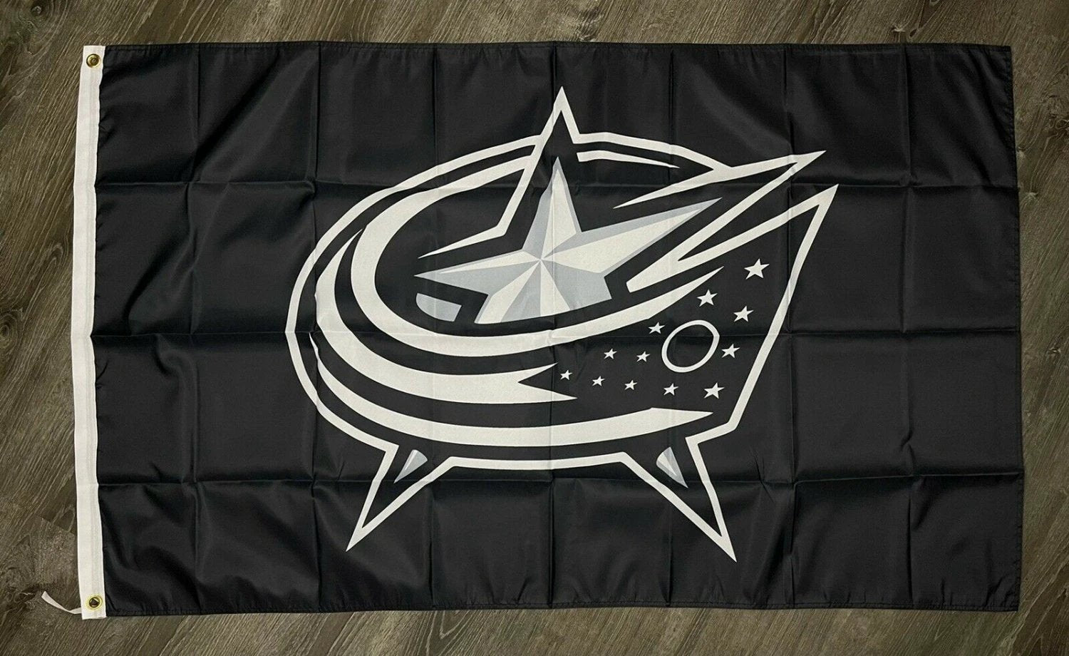Washington Capitals Logo Flag 3x5 ft Hockey Sports Black Banner Man-Cave by flagsjustdoit