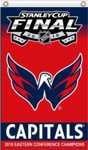 Washington Capitals Stanley Cup Champion Club Flag 3X5Ft Polyester Digital Print Banner USA by flagsjustdoit