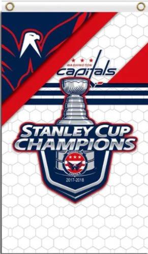 Washington Capitals US Stanley Cup Champion Flag 3X5Ft Polyester Digital Print Banner USA by flagsjustdoit