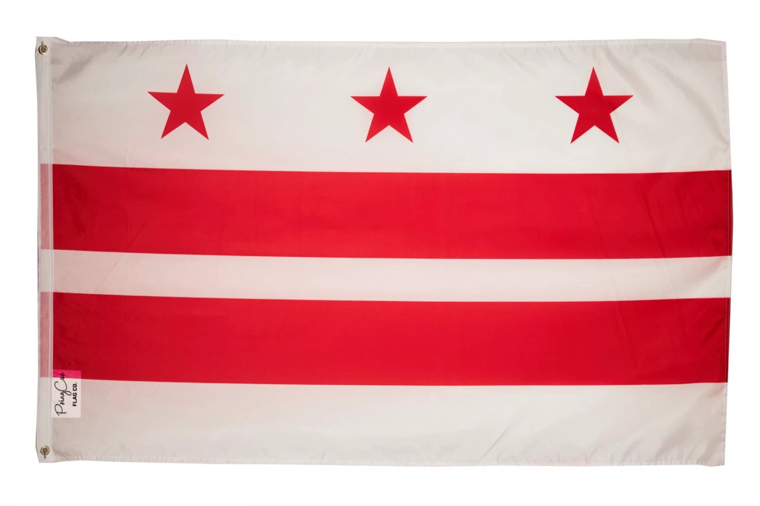 Washington DC Capital District of Columbia United States America USA Banner Flag by flagsjustdoit