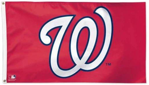 Washington Nationals Flag 3X5Ft Banner USA Polyester with Brass Grommets by flagsjustdoit