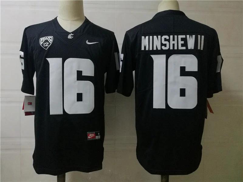 Washington State Cougars #16 Minshew College Football Jersey by My Store