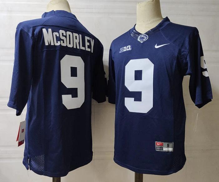 Washington State Cougars #9 McSorley NCAA Football Jersey Dark Blue by My Store