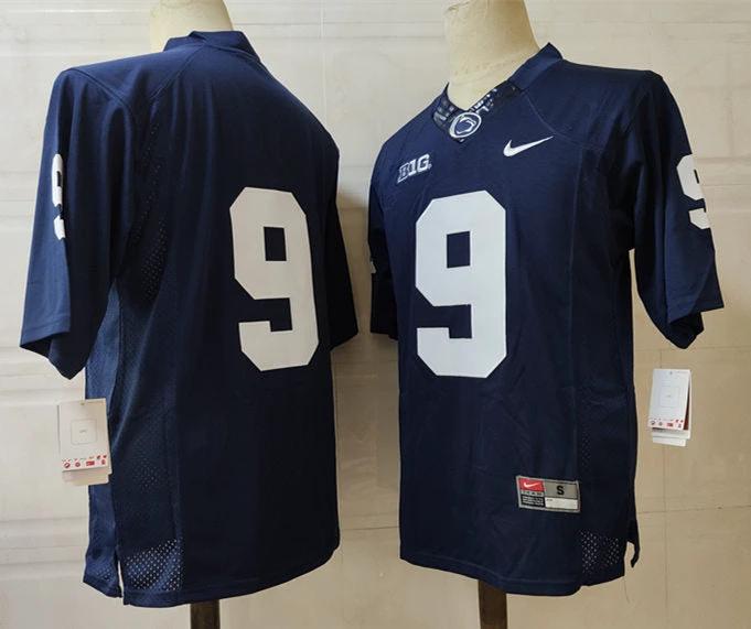 Washington State Cougars #9 No Name NCAA Football Jersey Dark Blue by My Store