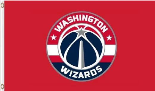 Washington Wizards Custom Flag 3X5Ft Polyester Banner USA Digital Print by flagsjustdoit