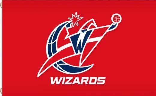 Washington Wizards Custom US Flag 3X5Ft Polyester Banner USA Digital Print by flagsjustdoit