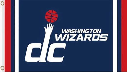 Washington Wizards Team US Flag 3X5Ft Polyester Banner USA Digital Print by flagsjustdoit