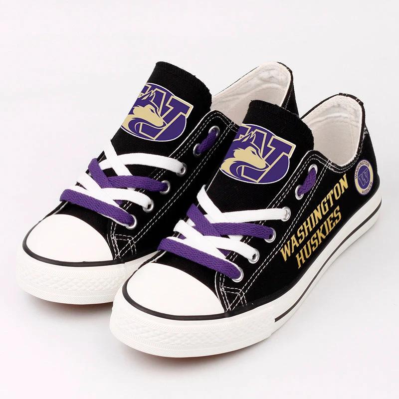 Washington Huskies Sport Sneakers Shoes For Men Women Fans by Crocs