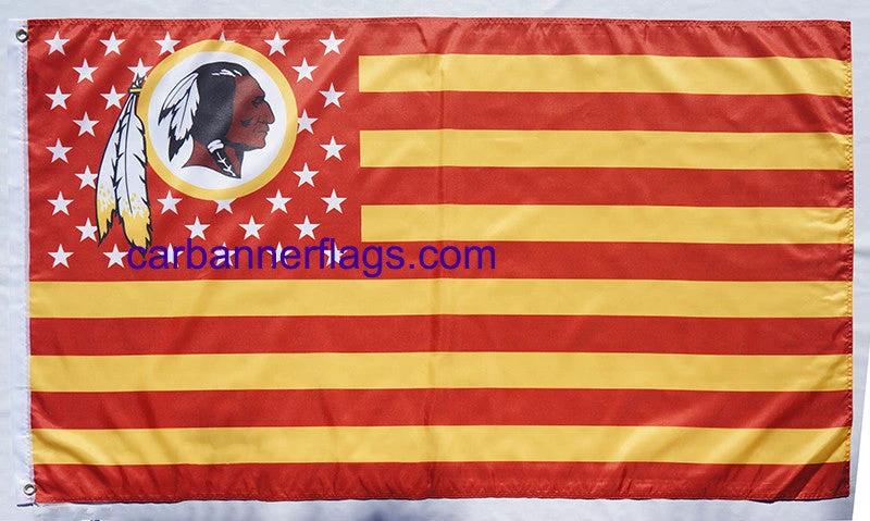 Washington Redskins Flag-3x5FT NFL Banner-100% polyester by flagsshop