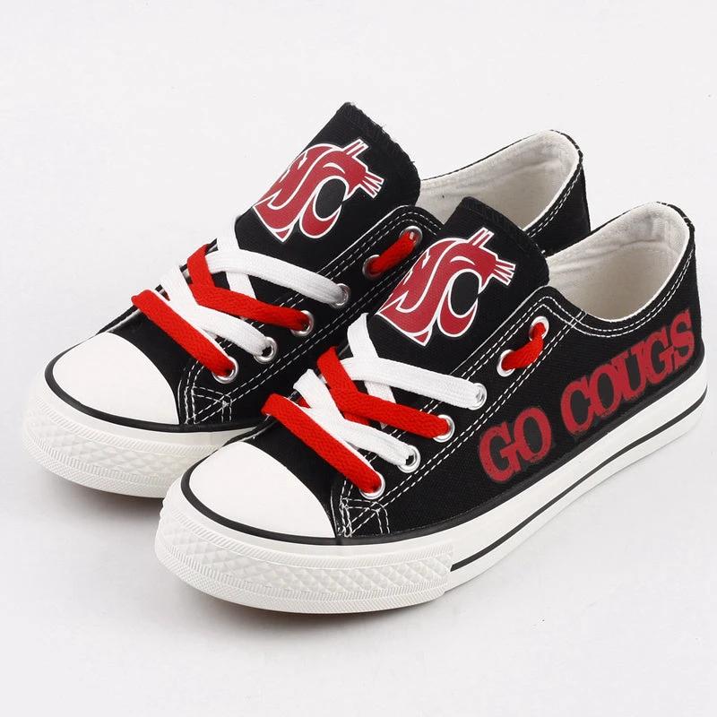 Washington State Cougars Sport Sneakers Shoes For Men Women Fans by Crocs