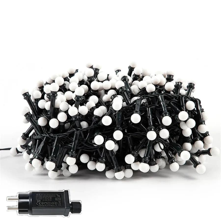 Round Ball LED String Lights Bowlift by Bowlift