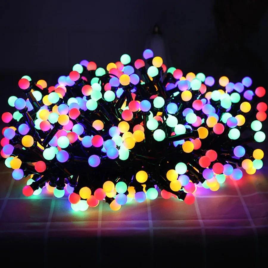 Round Ball LED String Lights Bowlift by Bowlift