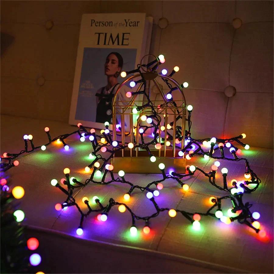 Round Ball LED String Lights Bowlift by Bowlift