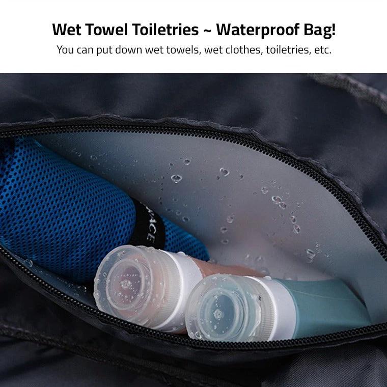 Traventix Travel Bag with Multiple Compartments | Waterproof & Lightweight | Sports, Fitness & Weekend Bag for Men & Women by BowLift
