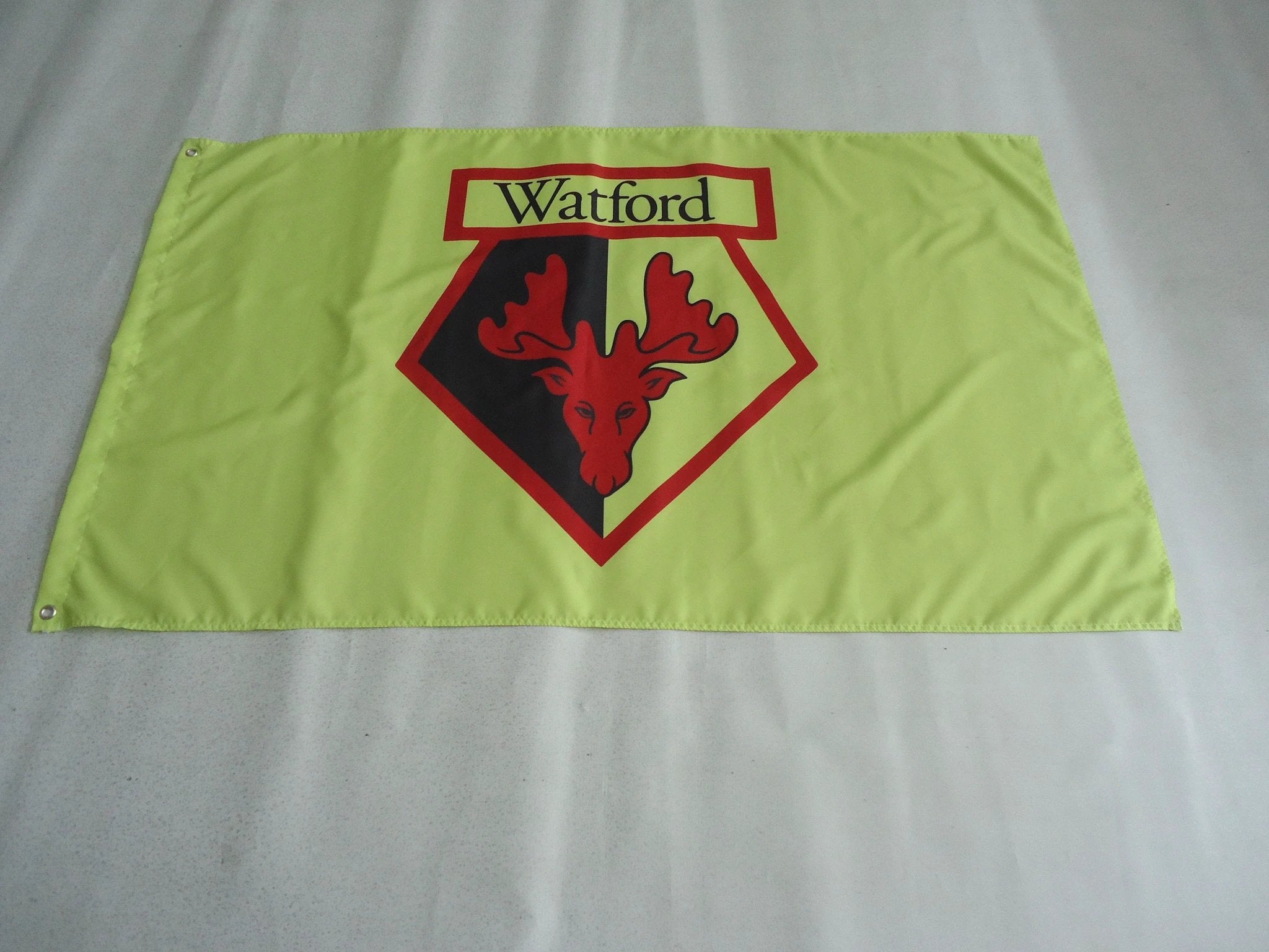 Watford Football Club，AIM WFC Flag-3x5ft Banner-100% polyester by flagsshop
