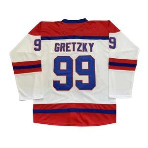 Wayne Gretzky #99 Indianapolis Racers Hockey Jersey by Hockey David
