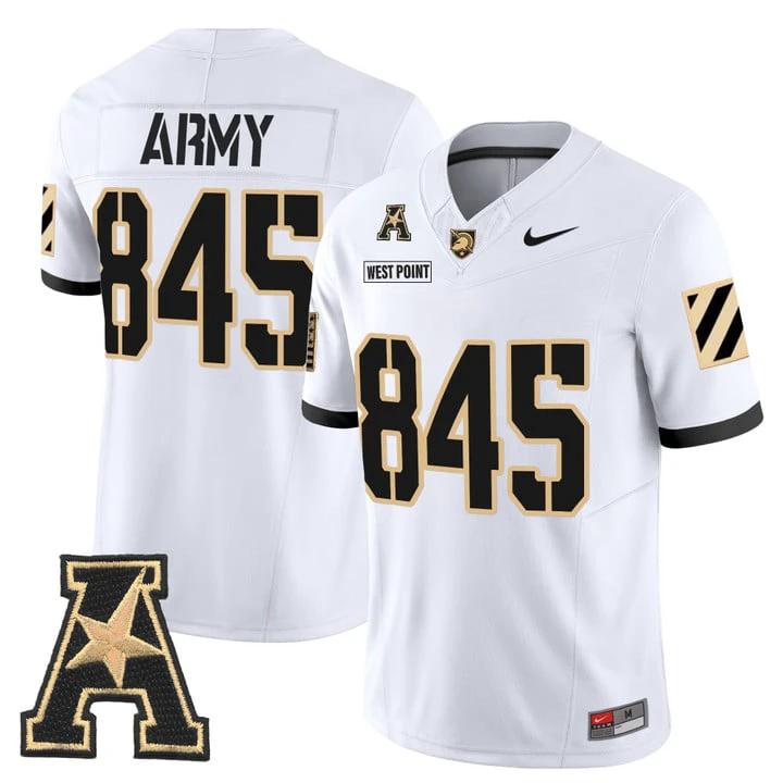 West Point Jersey #845 Army Black Knights 2025 Vapor Stitched by My Store NCAA Football Jerseys