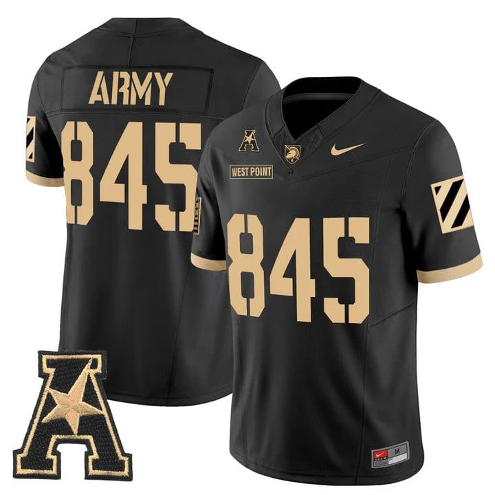 West Point Jersey #845 Army Black Knights 2025 Vapor Stitched by My Store NCAA Football Jerseys