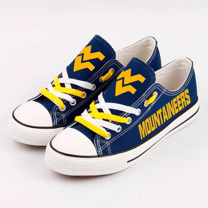 West Virginia Mountaineers Sport Sneakers Shoes For Men Women Fans by Crocs