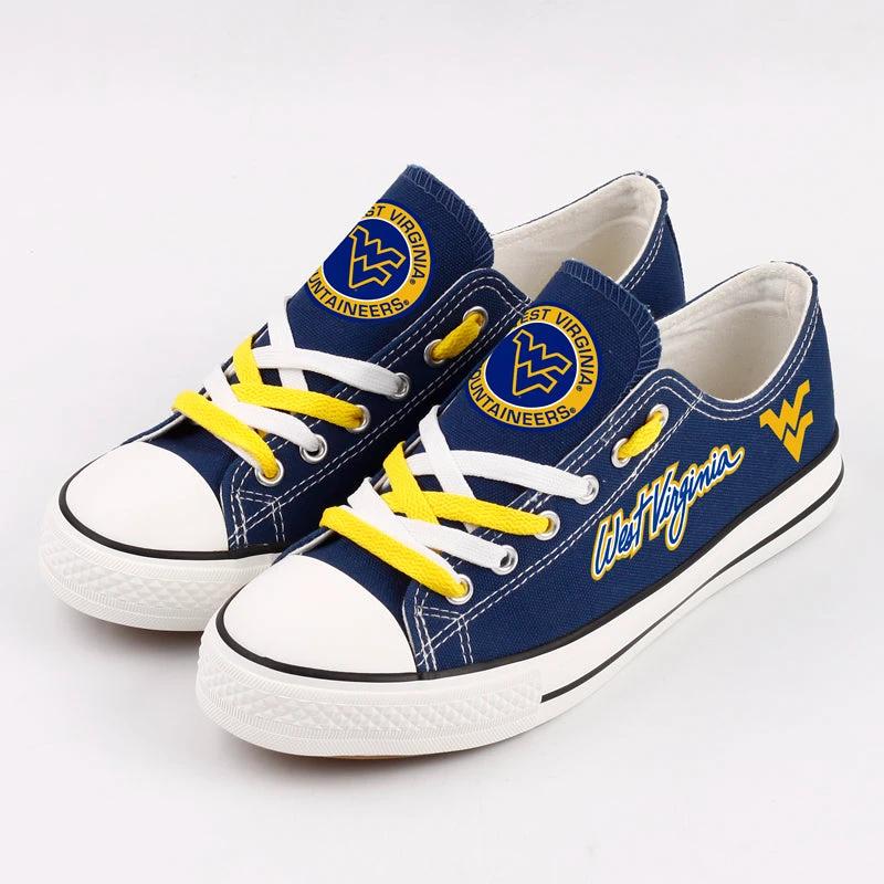 West Virginia Mountaineers Sport Sneakers Shoes For Men Women Fans by Crocs