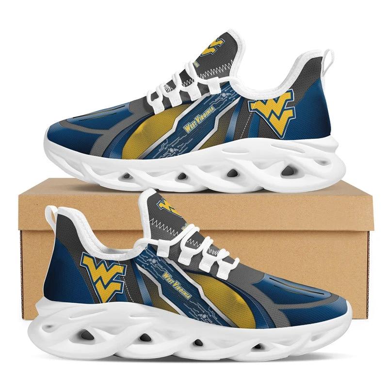 West Virginia Mountaineers Sneakers Shoes Elevate Your Every Step by Crocs