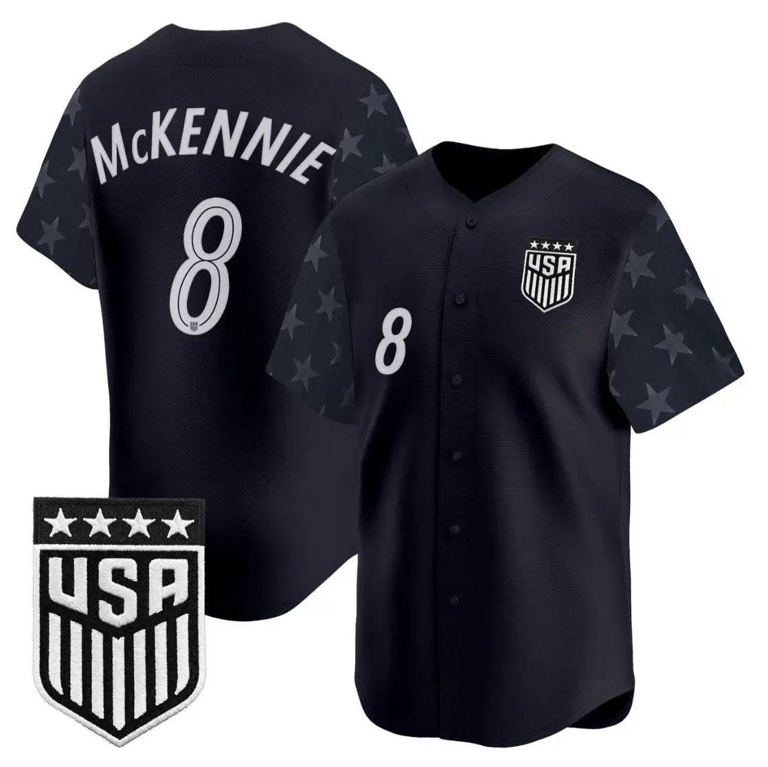 Weston McKennie Jersey #8 USMNT 2026 World Cup Vapor Baseball Stitched by My Store
