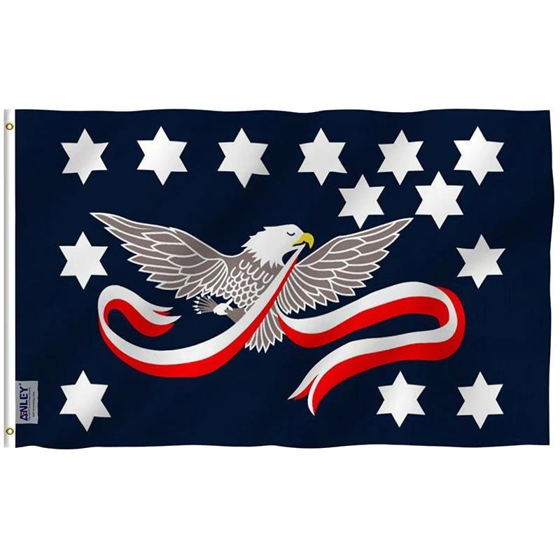 Whiskey Rebellion Flag - Whiskey Insurrection Flag with Brass Grommets 3X5Ft Banner USA by flagsjustdoit