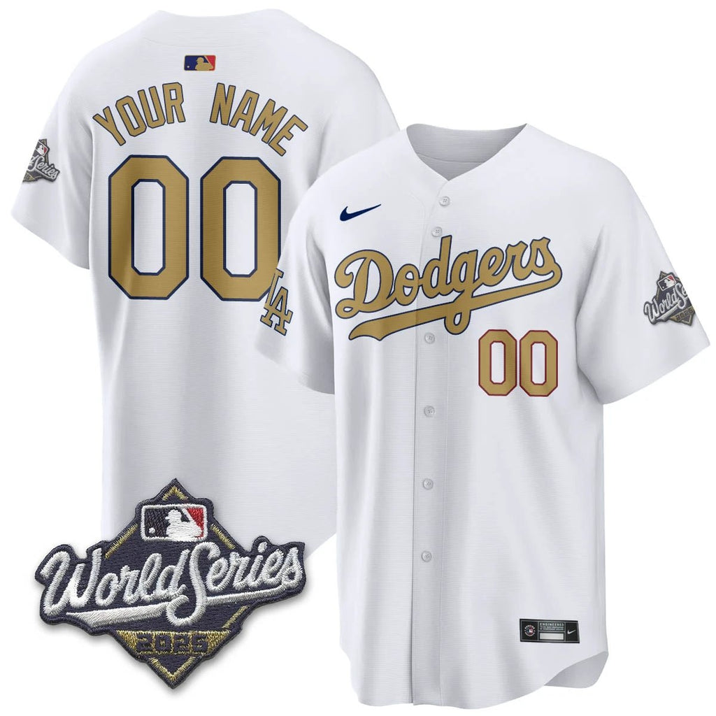 Los Angeles Dodgers 2025 World Series Jersey - All Stitched by Los Angeles Dodgers