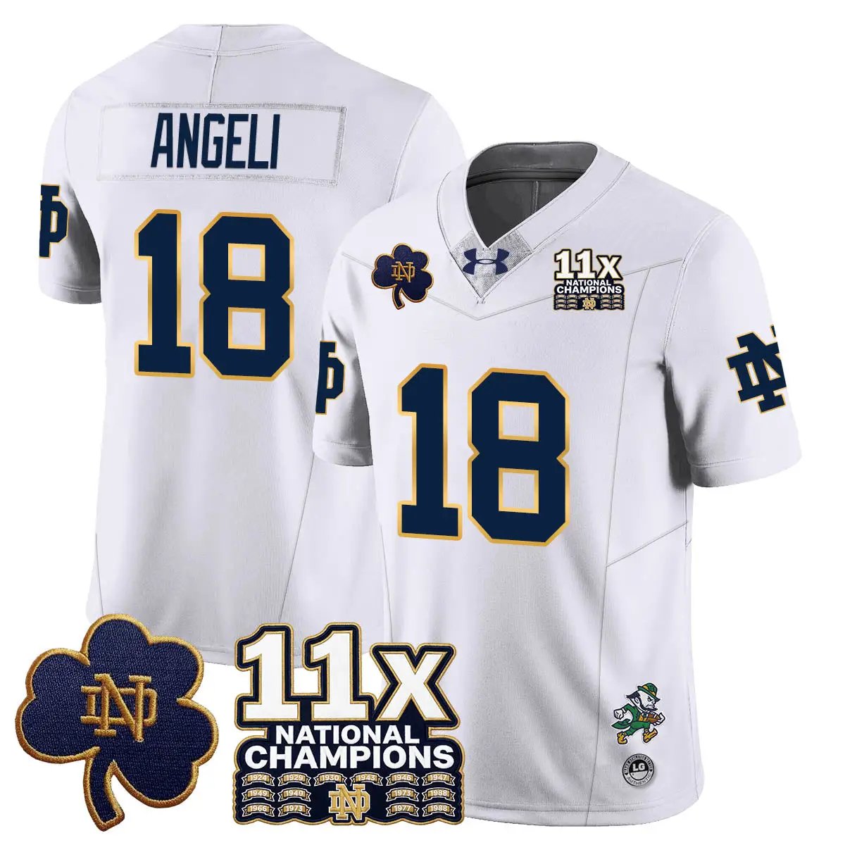 ND 11x-Time National Champions Vapor Limited Jersey by Notre Dame Fighting Irish