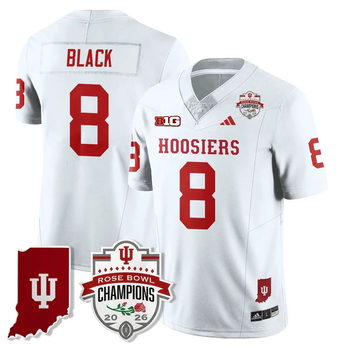 IND Vapor Limited Football Jersey - Rose Bowl Champions by Indiana Hoosiers